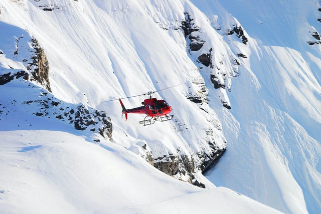 Heliskiing